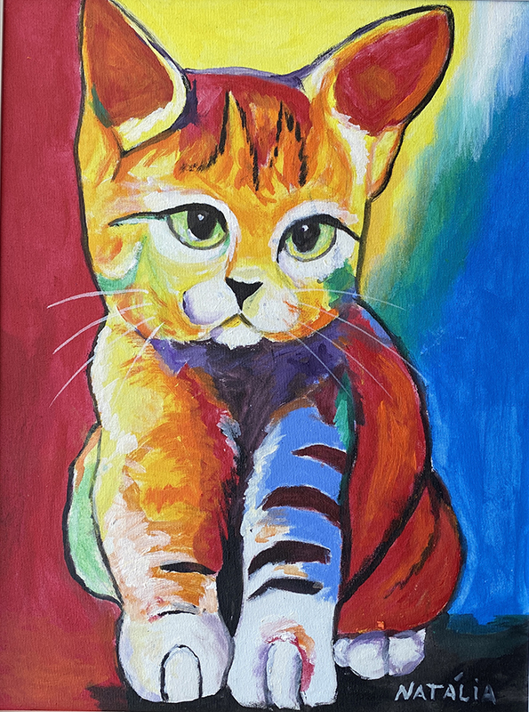 Gatinho - 30 x 40 - AST - 2021